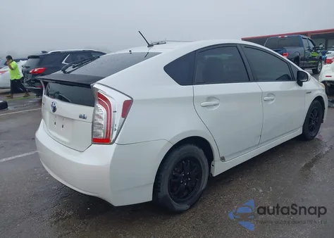 2012 Toyota Prius Two from USA, damaged, VIN JTDKN3DUXC1506992